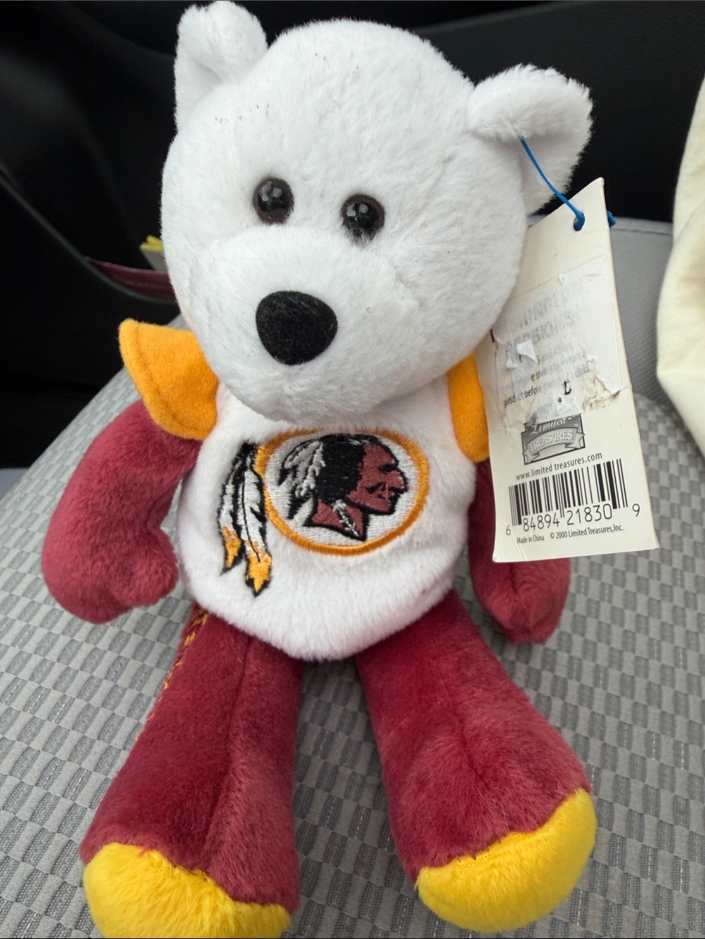 REDSKINS - retired - NFL Team Bear Plush - Collectible Kids Stuffed Animal